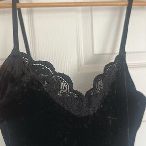 COSABELLA velvet w/lace trim